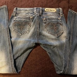 Women's Rock Revival Jeans Alanis Straight Sz 31
